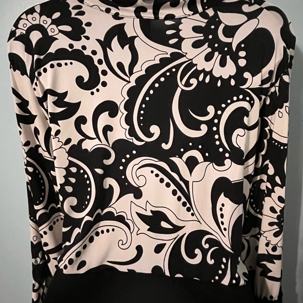 New Directions Blouse Size 2X Black /White - Picture 10 of 10